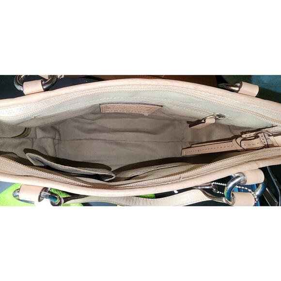 Coach Peyton Embossed Signature C Patent Leather Tote Bag - Picture 3 of 7